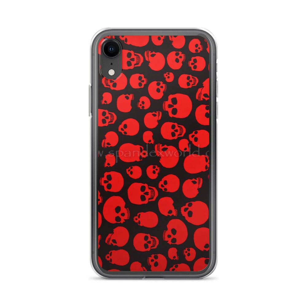 red skull iphone cases