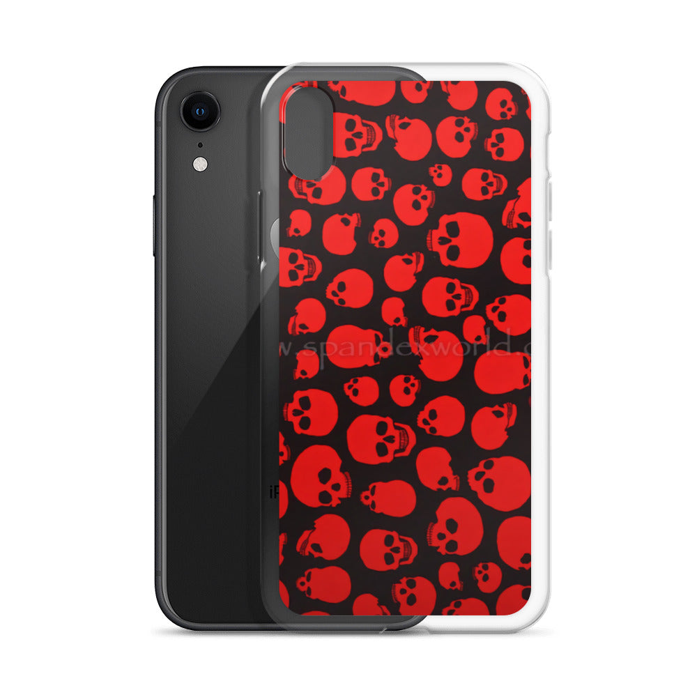 red skull iphone cases
