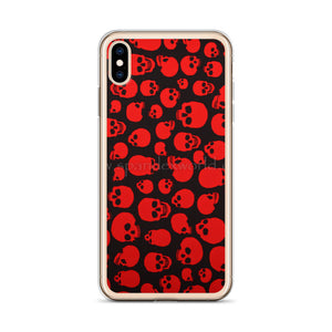 red skull iphone cases