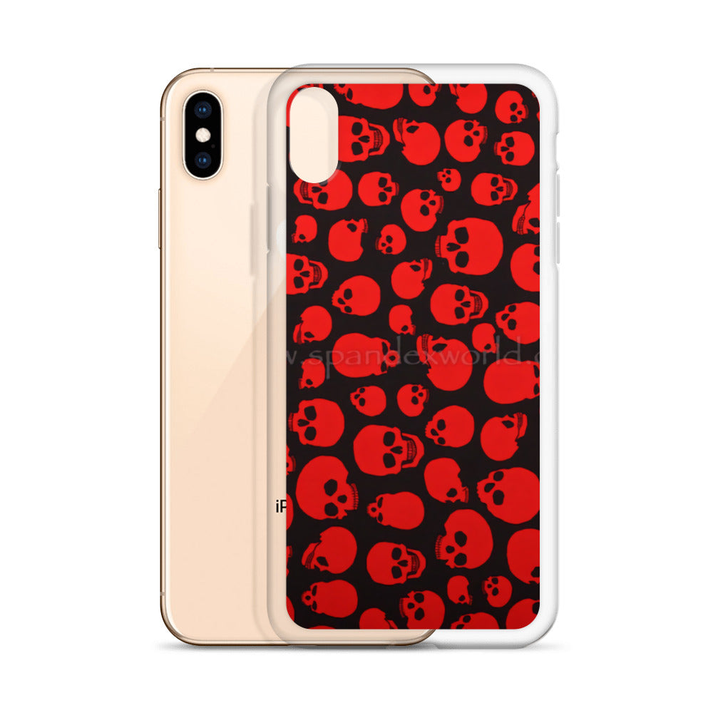 red skull iphone cases