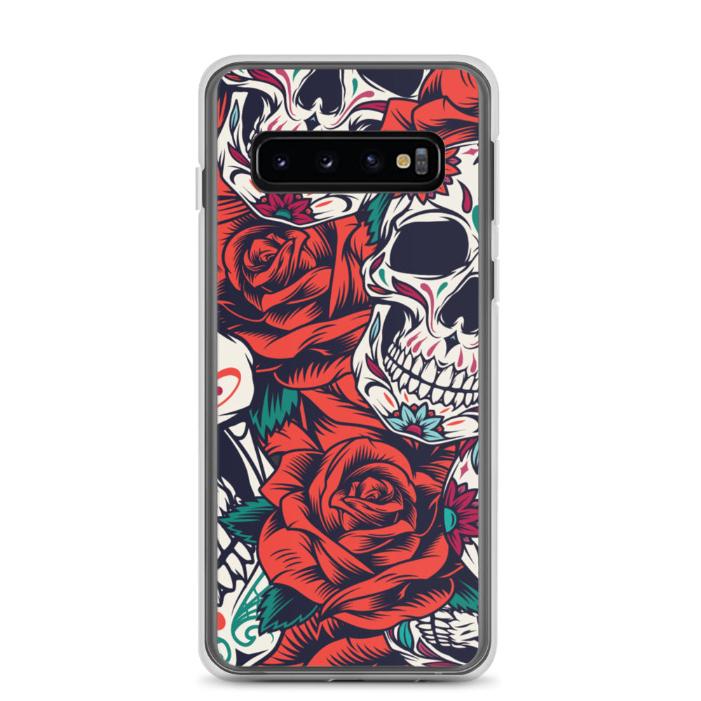 WHITE SKULL Samsung Case