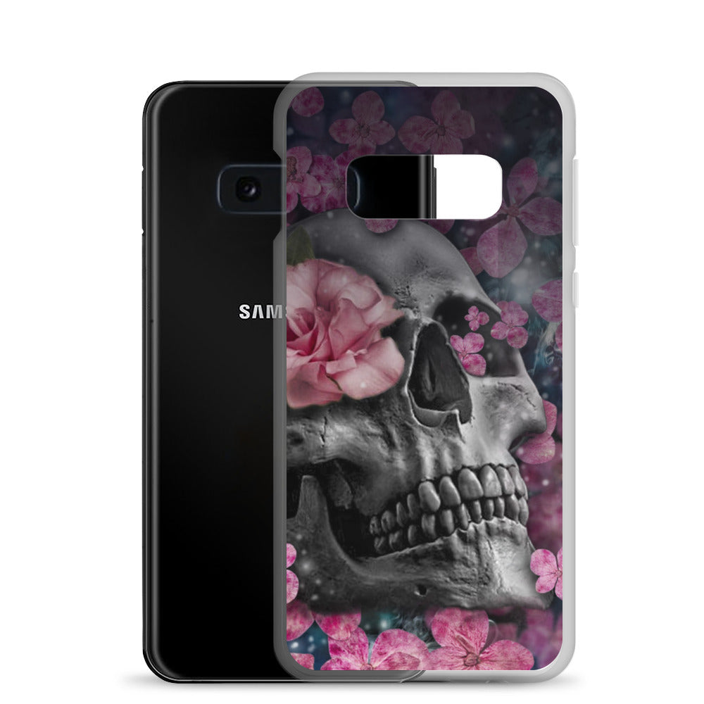 PURPLE SKULL Samsung Case