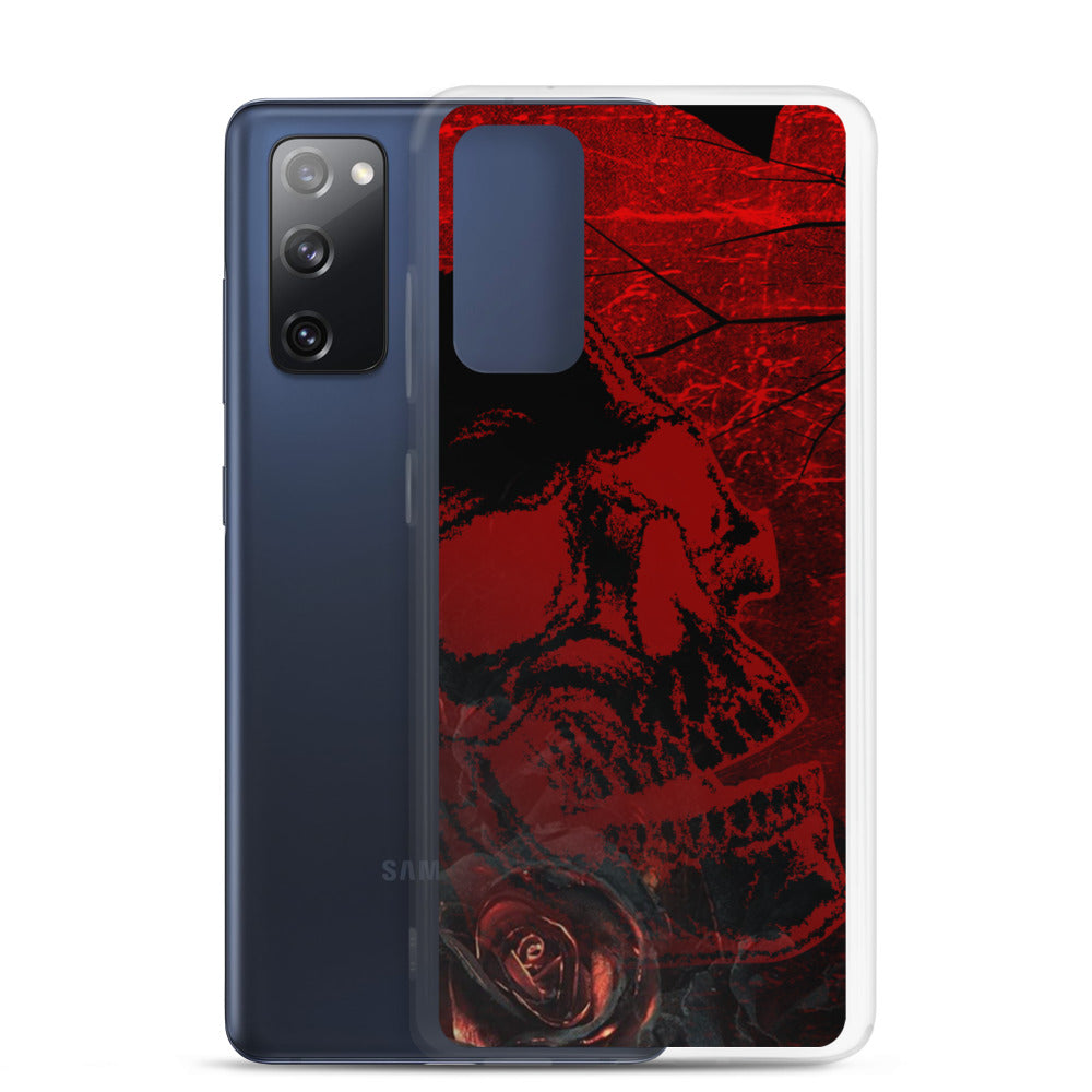 TRANSPARENT SKULL Samsung Case