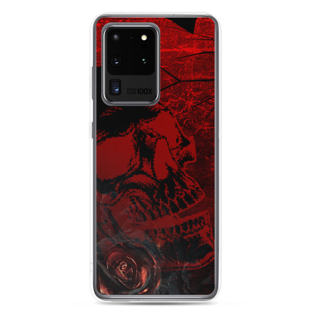TRANSPARENT SKULL Samsung Case