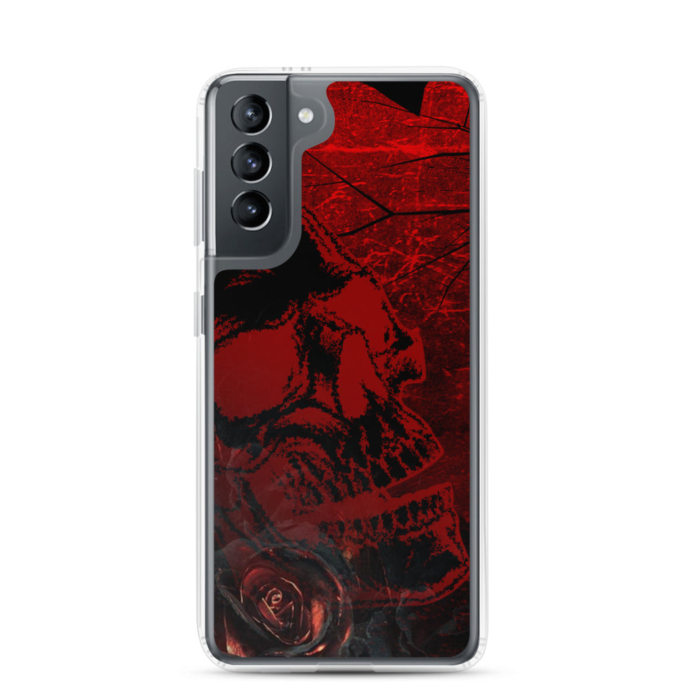 TRANSPARENT SKULL Samsung Case