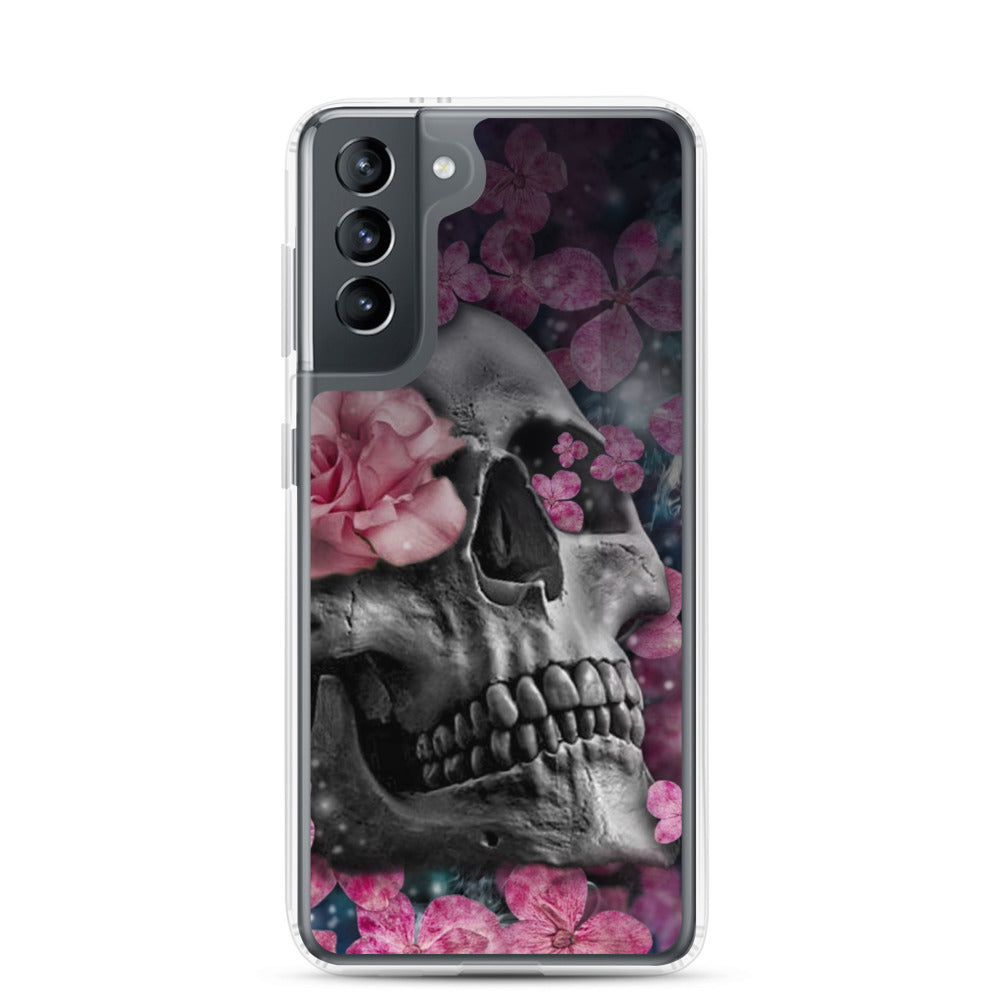 PURPLE SKULL Samsung Case