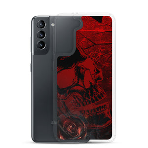 TRANSPARENT SKULL Samsung Case