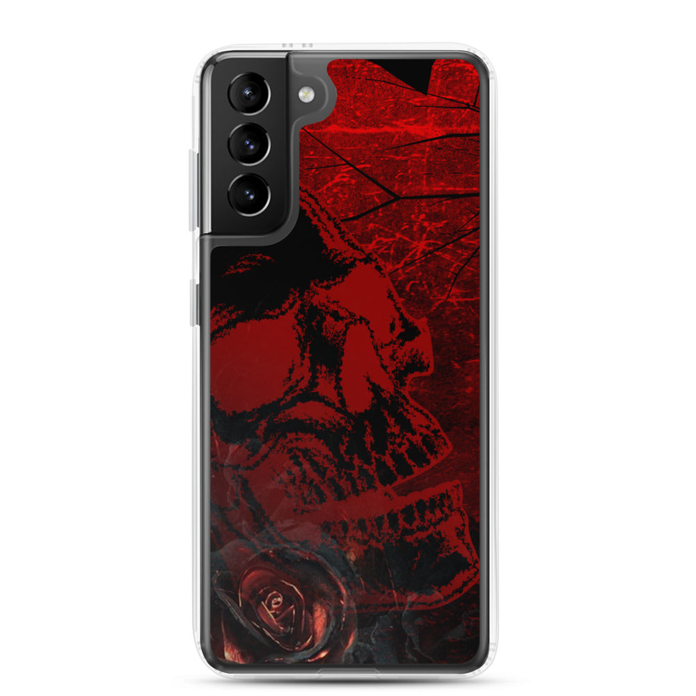 TRANSPARENT SKULL Samsung Case