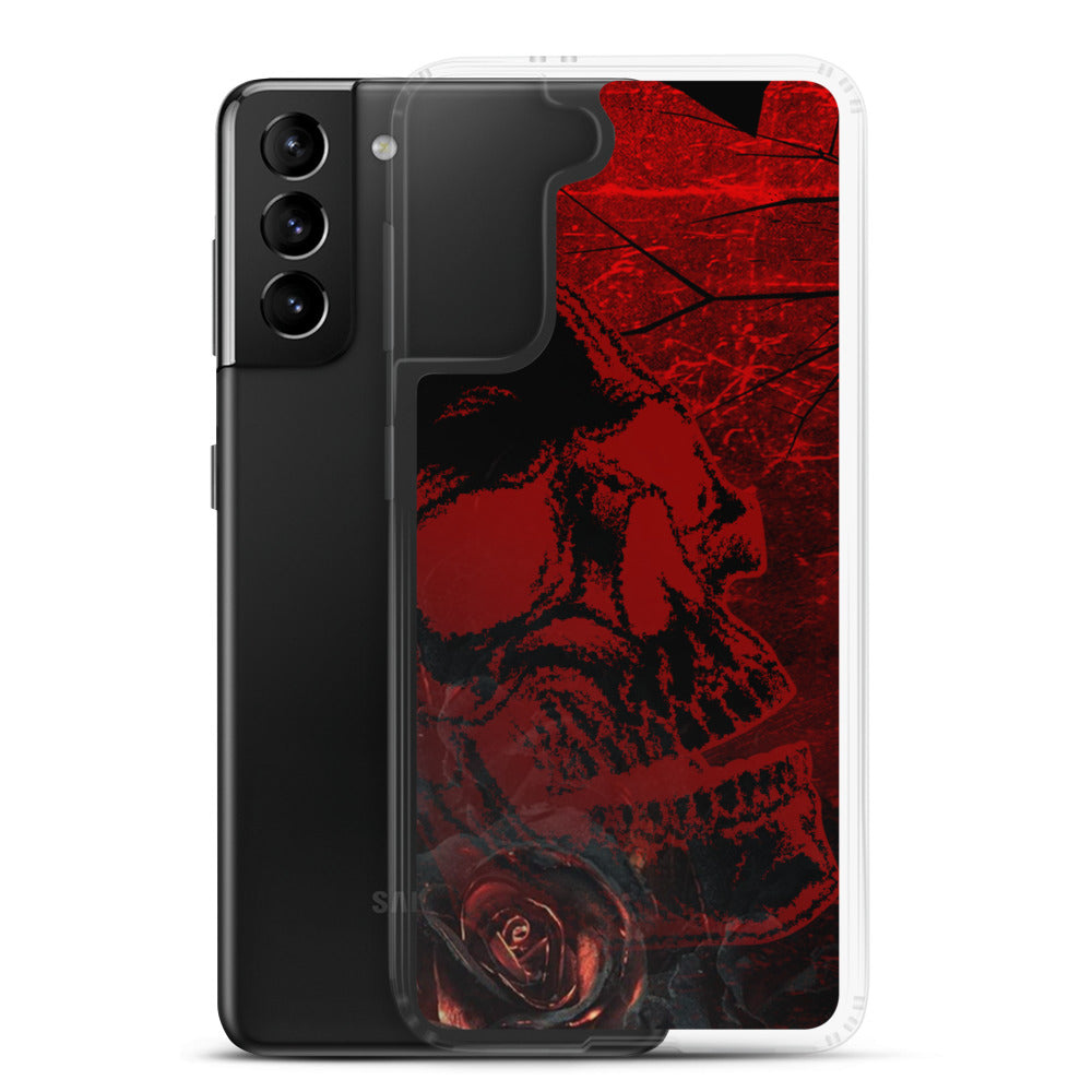 TRANSPARENT SKULL Samsung Case