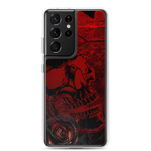 TRANSPARENT SKULL Samsung Case