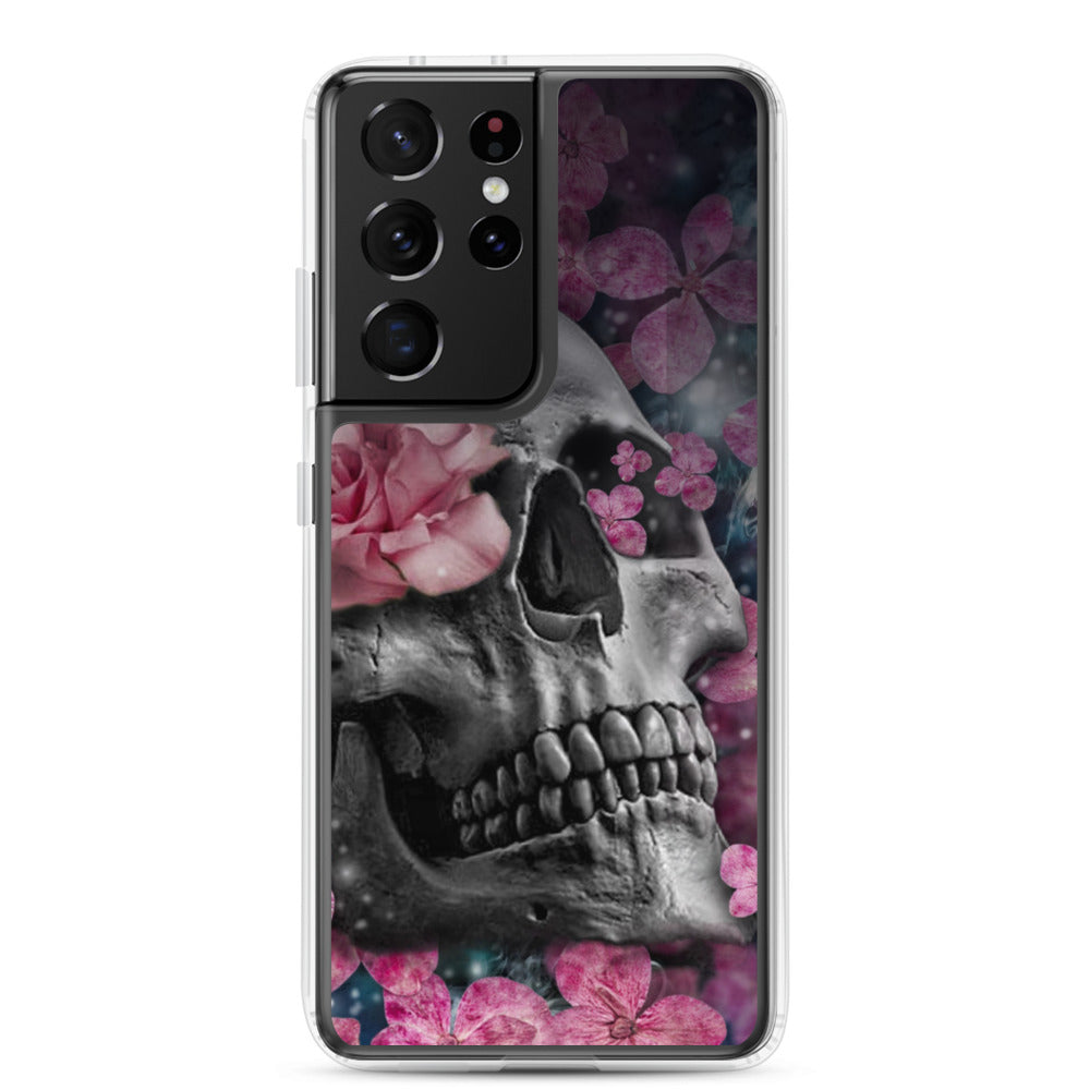 PURPLE SKULL Samsung Case