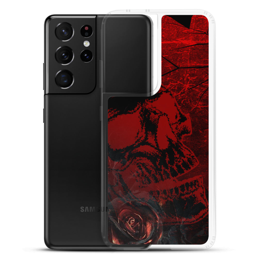 TRANSPARENT SKULL Samsung Case