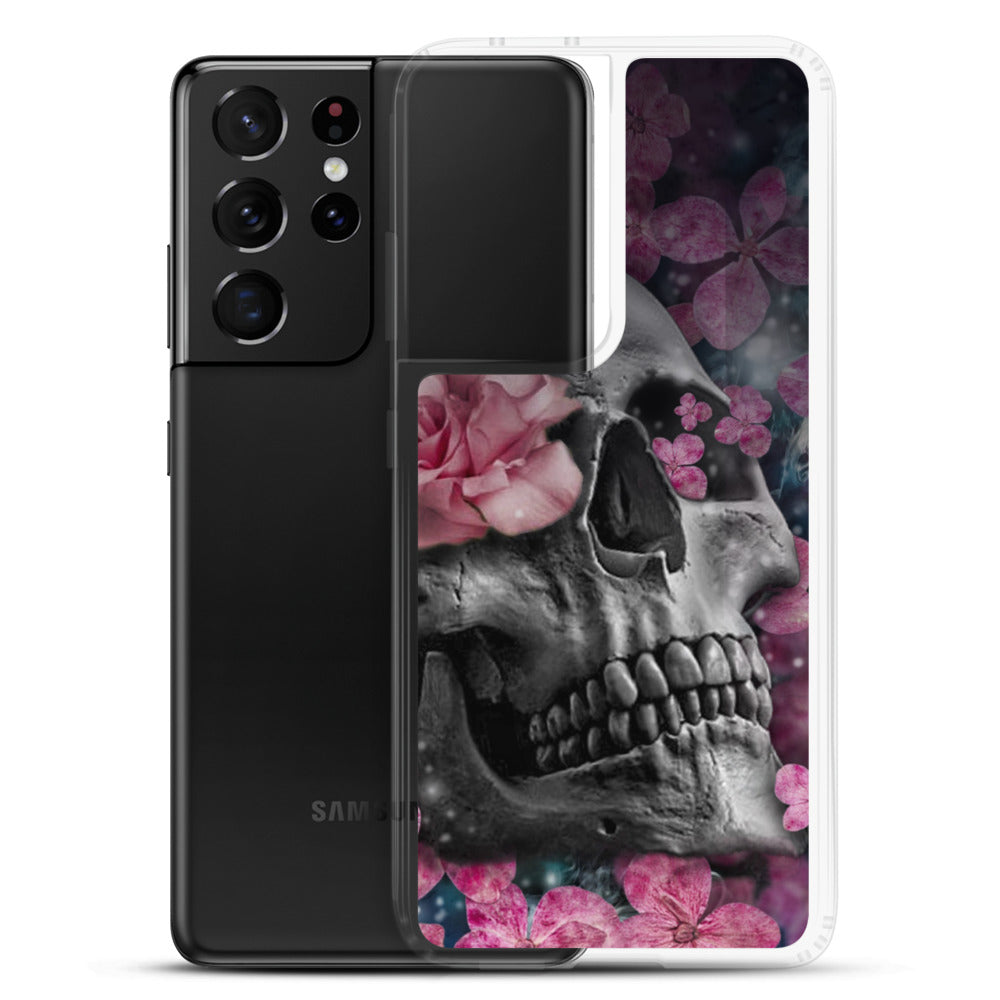 PURPLE SKULL Samsung Case